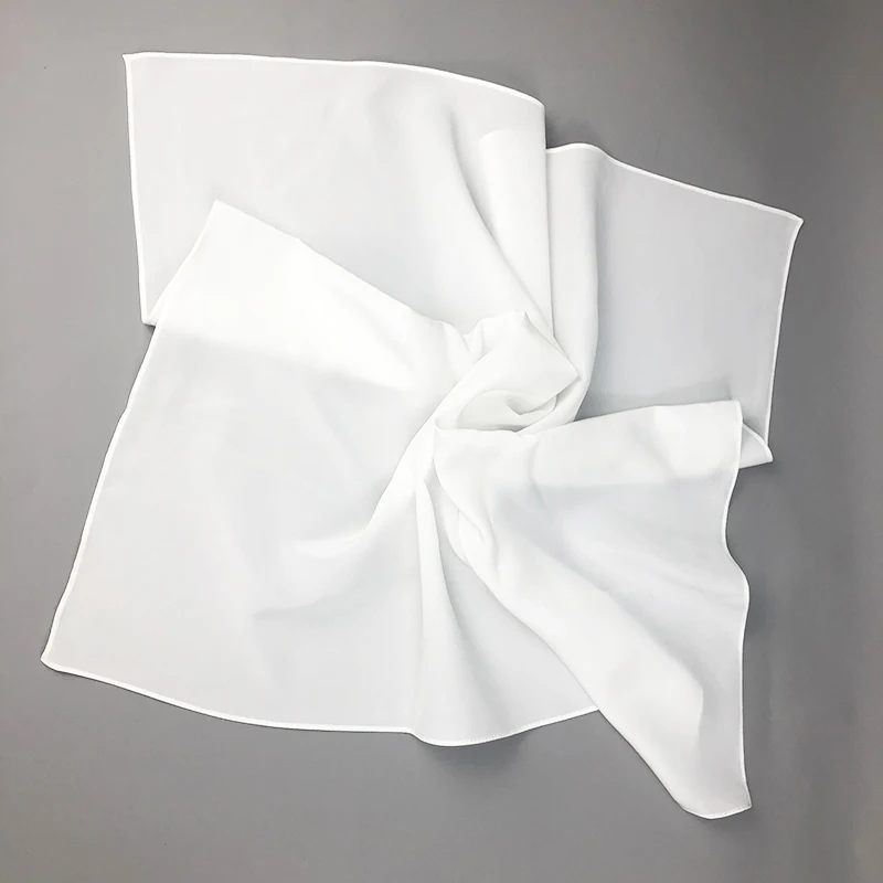 Novo lenço de seda feminino pe - Scarf Silk Square avaliação e preço