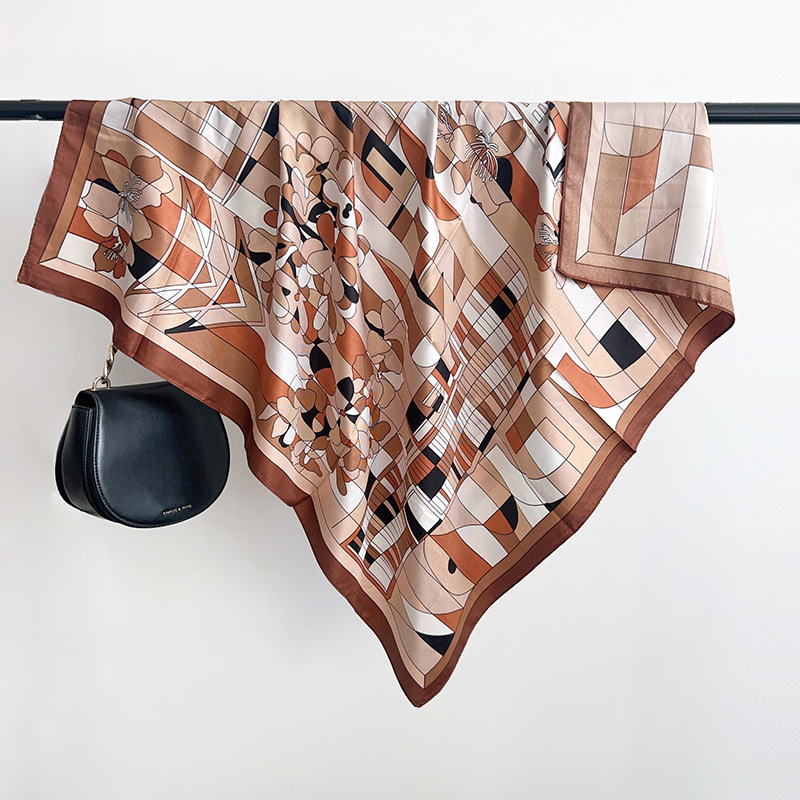 2026 Novo Lenço Quadrado de Se - Scarf Silk Square avaliação e preço